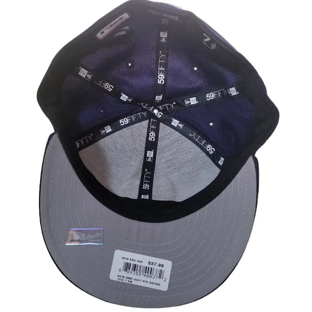 NWT New Era 59Fifty SF Giants Hat 7 3/8 July 4th Rare